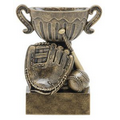 Signature Series Baseball Sport Cup Resin Trophy - 4 1/2" Tall